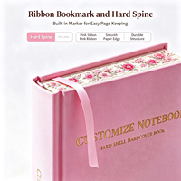 Service d'impression de logo personnalisé, carnet à spirales avec couverture en cuir A3/A4/A5/B5, organiseur, journal en tissu