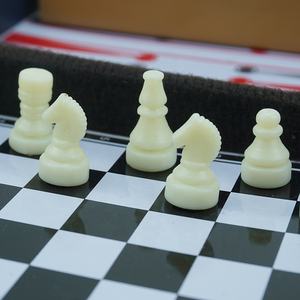 Usine en gros 6 dans 1 domino magnétique échecs backgammon contrôles et <span class=keywords><strong>poker</strong></span> jeu de cartes jeu logo personnalisé pour portable jeu de société - Product Image 5