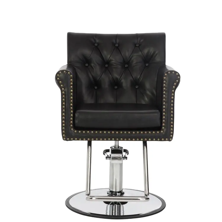 Bomacy Simple Deluxe Antique European Style Hair Salon Furniture Hydraulic Barber Chair Wholesale