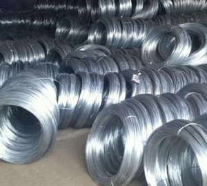 Alambre de Acero Galvanizado Recubierto de PVC para Empacar, Rollo de 25 kg, Grado Q195, con Servicios de Soldadura, Corte y Doblado - Product Image 1