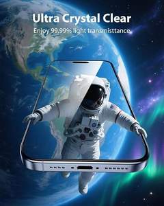 ฟิล์มกระจกนิรภัยแบบใส 2.5D Slim HD ป้องกันรอยขีดข่วน สำหรับ iPhone 18 Pro Max ฟิล์มกันรอยหน้าจอ OEM แบบกำหนดเอง - Product Image 4