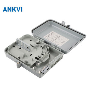 กล่องกระจายไฟเบอร์ออปติก 16 พอร์ต FQX-003 IP65 สำหรับติดตั้งภายนอกอาคาร ABS แบบติดผนัง FTTH FDB - Product Image 1