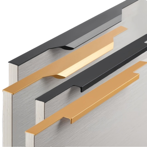 ลูกบิดหรูหราสำหรับเฟอร์นิเจอร์ ตู้ลิ้นชัก ตู้เสื้อผ้า ดีไซน์ทันสมัย สำหรับห้องครัว ห้องนอน และตกแต่งสำนักงาน - Product Image 1