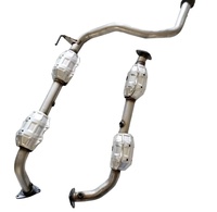 Convertisseur catalytique à trois voies haute performance à montage direct pour système d'échappement automobile Sequoia 5.7T 4.7T 409SS Filtre céramique