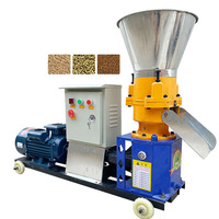 Offre Spéciale meilleur prix 1 tonne/heure, moulin à granulés de bois, luzerne, riz, écorce, herbe, biomasse, sciée, Machine à granulés de manucure