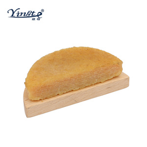 Yinste Semi Circular Shoe <b>Brush</b> Solid Wood Pig Hair For <b>Suede</b> Cleaning - Product Image 3