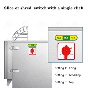 Commercial <b>Vegetable</b> Slicer/ Cutting Machine / <b>Multifunctional</b> Fruit and - Product Image 5