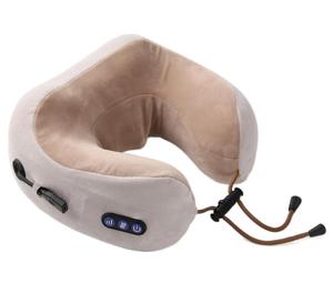 Almohada de Masaje Cervical en Forma de <span class=keywords><strong>U</strong></span>, Cómoda y Suave, de Espuma Viscoelástica, para Proteger las Vértebras Cervicales, Ideal para Viajes y Trabajo, 5V - Product Image 1