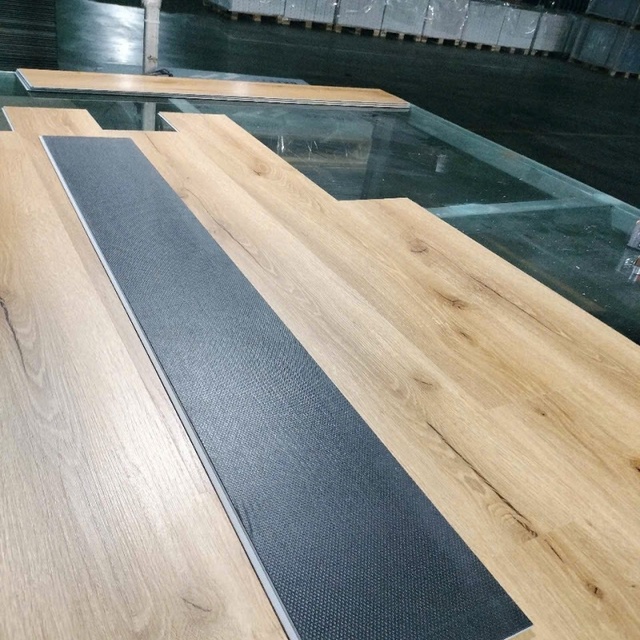 Commercial SPC Vinyl Flooring Rigid Vinyl Plank LVP LVT Anti-Wear Click Lock Stone Plastic Waterproof Bedroom Kitchen