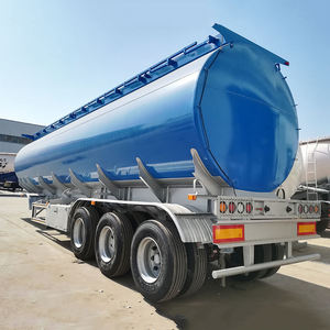 Suministro Directo de Fábrica: Semirremolque Cisterna de 45m, Tipo Colgante, Carga Útil Máxima de 32000kg, para Transporte de Líquidos - Product Image 4