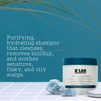 Produit de marque privé, nettoyage en profondeur, cheveux végétaliens, relaxation des cheveux, Massage du cuir chevelu, shampoing, sel de mer, gommage du cuir chevelu, exfoliant