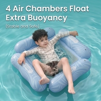 Matelas flottant gonflable en PVC pliable pour piscine, lit flottant pour l'eau, matelas flottant pour la plage et les fêtes au bord de la piscine