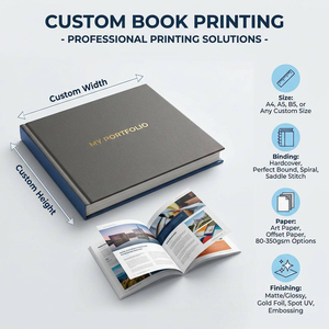 Impression offset de livres personnalisés pour la lecture, livres d'enregistrement de bureau/école, impression sur carton pour l'éducation - Product Image 2
