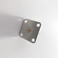 Connecteur coaxial RF 50 ohms N femelle à bride carrée de 25,4 mm avec réceptacle
