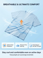T-shirt en coton épais 260 GSM, coupe décontractée, épaules tombantes, uni, doux, respirant, vêtements pour hommes, logo de marque personnalisé