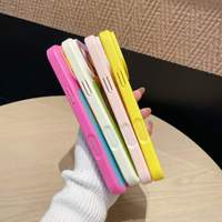 Étui de téléphone magnétique color-block pour iPhone 18 Pro, 17, 16, 15, 14, 13, 12, 11, Pro Plus, antichute