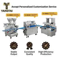 Ligne de production automatique de tourtes personnalisée, machine à pâtisserie multifonctionnelle pour tourtes à la viande, gâteaux de riz verts, pâtisseries au jaune d'œuf