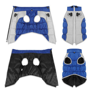 Colete de Algodão Luxuoso, Refletivo, Impermeável e à Prova de Vento com Zíper para Cães - Product Image 5