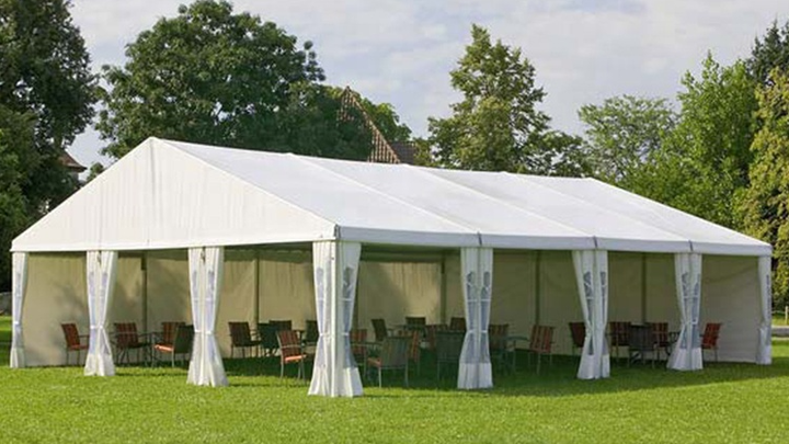 Durable PVC Warehouse Tents Ideal for Industrial Storage