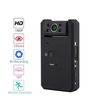 QZT Mini sans caméra Wifi grand Angle 1080p Portable caméra de sécurité à domicile caméra de détection de mouvement