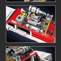 ตัวต่อรถโบราณ Ghost Catcher Wind Son รุ่น 10071 สำหรับเด็กอายุ 8-13 ปี ชุดของเล่น 50 ชิ้น สำหรับเด็กทุกเพศ - Product Image 4