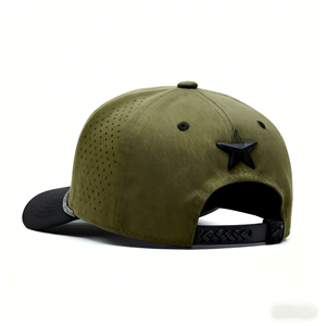 قبعات رجالية فاخرة قابلة للتعديل حسب المقاس، إنتاج مصنع مخصص، واقية من الشمس، قابلة للتنفس، متينة، مناسبة للارتداء اليومي - Product Image 5