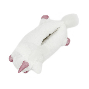 Thanksgiving cadeaux <span class=keywords><strong>de</strong></span> noël hiver <span class=keywords><strong>ménage</strong></span> floue agneau pantoufles pour femmes drôle dessin animé Animal pantoufles - Product Image 6