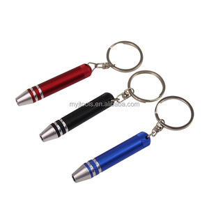 Ensemble stylo, porte-clés et tournevis 3 en 1 avec logo personnalisé, design mini, prix compétitif - Product Image 3