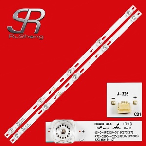 Tira de Luz LED NO.3288 Original, Nueva, JS-D-JP32EU-051EC(70227) R72-32D04-025 con 5 Lentes Cóncavas, Tira de Retroiluminación para TV de 533 mm - Product Image 2
