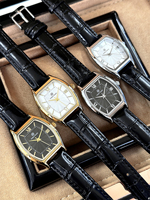 Reloj de cuarzo Pablo Raez 268 alto valor estético diseño de moda nicho Retro en forma de barril minimalista impermeable reloj de cuarzo