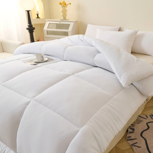 Ensemble de couette matelassée en polyester super douce et chaude pour hôtel, maison, luxe, literie toutes saisons, taille personnalisée - Product Image 4
