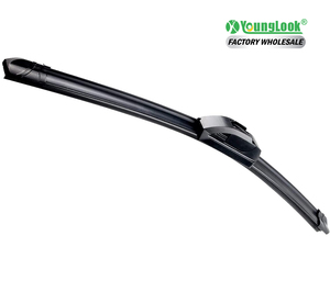 ใบปัดน้ำฝนยางธรรมชาติแบบแบนไร้โครง ขนาด 22 นิ้ว ยี่ห้อ YOUNGLOOK รุ่น YL-08 สำหรับรถยนต์ Accord Jazz Vezel แบบเงียบ ใช้ได้กับรถยนต์ทั่วไป OEM - Product Image 1