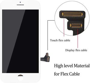 Fixerman pour <span class=keywords><strong>iPhone</strong></span> <span class=keywords><strong>7</strong></span> – Écran LCD de remplacement blanc 4,<span class=keywords><strong>7</strong></span> pouces avec numériseur tactile 3D et outils de réparation pour modèles - Product Image 1