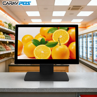 Moniteur POS LCD TFT 15,6 pouces, tactile ou non tactile en option, avec support VESA pour supermarché et libre-service – Fournisseur direct usine