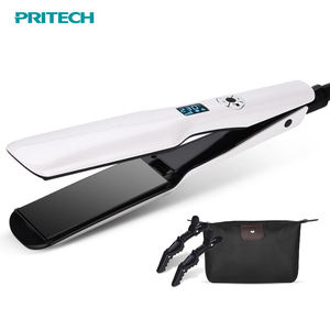 PRITECH Plancha de pelo alisadora de <span class=keywords><strong>turmalina</strong></span> de placa ancha de 1,75 pulgadas planchas de cabello profesional - Product Image 1