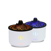 Cadeau Portable Creative Flamme Volcanique 300ml Humidificateur Mini Volcan Diffuseur