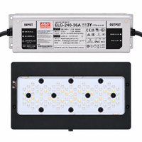 AIPAI A8SE III/A8Pro III avec Meanwell ELG-240-36A-3Y 230W Lampe d'aquarium à spectre complet pour récif corallien LPS/SPS