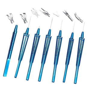 Forceps de capsulorhexis manuels en acier 23G de haute qualité pour instruments ophtalmiques, approuvés CE par Surgiright Instrument - Product Image 1