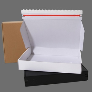 Baoren Biodegradable Kraft Mailer <b>Box</b> Easy Open Tear Strip Custom Size CMYK Print for Product Packaging - Product Image 1