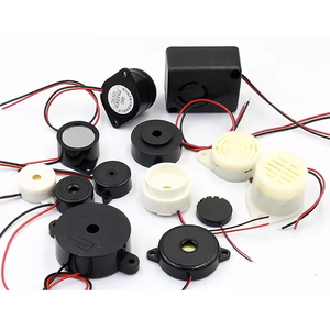 Zumbador Piezoeléctrico Pasivo de Alta Calidad, Diámetro 30mm, 12v, Sonido Fuerte, con Cable y Conector EH, FSR-3017 - Product Image 1