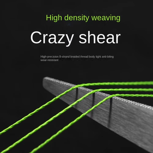 <span class=keywords><strong>สาย</strong></span>เอ็นตกปลา PE ถัก 100 เมตร X8 X4 เส้นใยแข็งแรงพิเศษ สีเขียวหลากสี เรียบลื่น แรงดึงสูง - Product Image 5