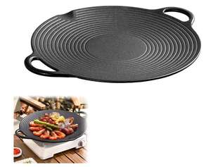 Piastra <span class=keywords><strong>per</strong></span> <span class=keywords><strong>griglia</strong></span> in ghisa piastra <span class=keywords><strong>per</strong></span> <span class=keywords><strong>griglia</strong></span> e <span class=keywords><strong>forno</strong></span> da esterno piastra <span class=keywords><strong>per</strong></span> barbecue <span class=keywords><strong>con</strong></span> manico in ghisa - Product Image 1