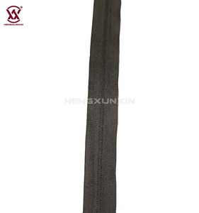 5 # cremallera personalizada Nylon largo llevar bolsa rollo cremallera para bolsa de deporte mochila cremallera rollos negro cadena larga cremalleras de nailon - Product Image 4