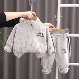 2025 Primavera Estilo Meninos e Meninas Sports Coat Suit Fabricantes Atacado Two-Piece Set para Crianças - Product Image 1