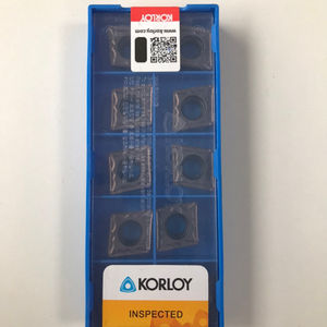 Inserto de Carburo de Tungsteno Cuadrado Original Korloys CCMT120408-HMP PC9030 para CNC, Cuchilla de 25 mm con Recubrimiento PVD, Soporte para Piezas de Trabajo de Torno, OEM - Product Image 2