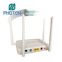 Router Fiber Optik FTTH 2GE+1POTS+WiFi 2.4&5G GPON&XPON ONU VSOL 2 Port