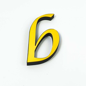 Letras minúsculas de 10 cm, espejo acrílico dorado, adhesivo de pared impermeable y ecológico, letra <span class=keywords><strong>cursiva</strong></span> 3D, decoración moderna para el hogar - Product Image 2