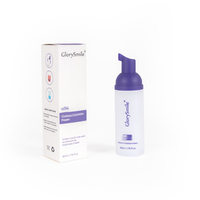 Marque Blanche Glorysmile V34 Mousse Blanchissante pour Dents Dentifrice Sans Fluor Logo Personnalisé