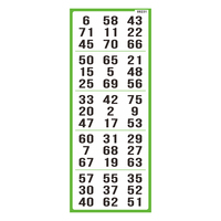 Jeu de Bingo Personnalisé Haut de Gamme pour Enfants, Cartes de Jeu Réutilisables, Vente en Gros, pour des Taux de Victoire Élevés