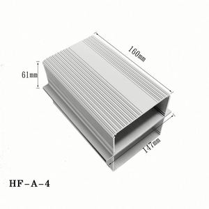 Caja de Proyectos de Aluminio, Cuerpo Dividido, Extrusión Anodizada, Montaje en Pared, IP54, Caja de Conexiones, Caja Electrónica, Caja para PCB - Product Image 2